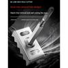 Professional Electrical Box Cutout Cutter For Precise Flush Mount Installations Suitable With Power Drills And Solid Alloy Design