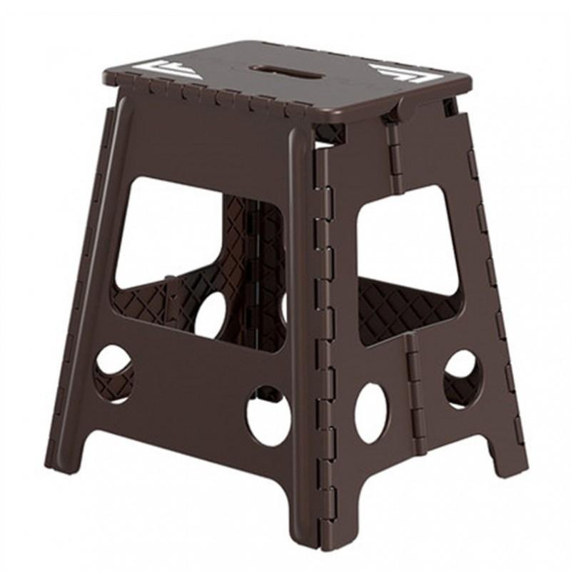 Portable Folding Plastic Stool Adults Outdoor Camping Fishing Queue Lightweight Compact Chair Modern Minimalist Design