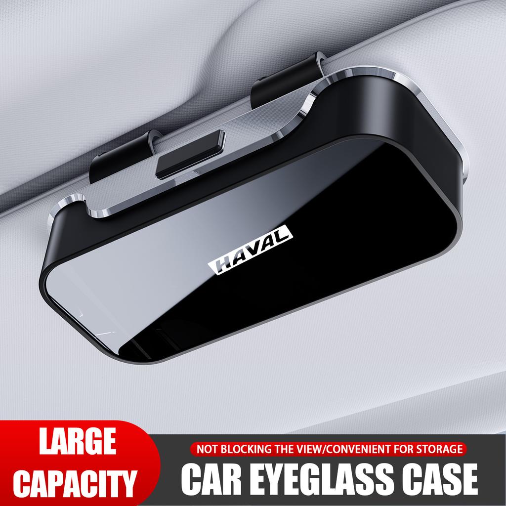 Auto-Sonnenblenden-Sonnenbrillen-Brillenetui Brillenhalter Clip-Box Für Haval F7 H6 H4 H5 H7 H9 F9 F7X 2022 2024 Auto-Innenzubehör