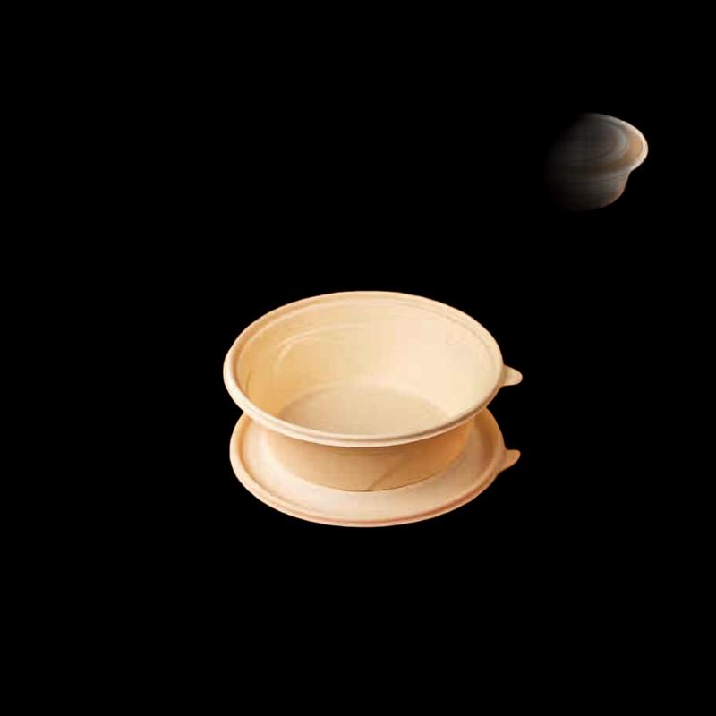 Biodegradable Corn Starch Round Food Container