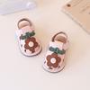 Baby Girl Sandals Bag Head Summer Baby Soft-soled Toddler Shoes 0-2 Years Old Child Princess Call Shoes