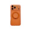 Applicable To iPhone17ProMax Ice Mist Magnetic Suction Bracket Mobile Phone Case Apple 16Pro Anti-drop 15 Protective Case