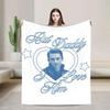 Jonathan Bailey Shirtless Soft Quality Throw Blanket for Winter Couch Chair Bed  Fashionable Blanket for Students and Home Use