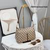 2025 Retro Chain Underarm Bag - European & American Style Crossbody Shoulder Handbag, Printed Bucket Design, Compact & Chic