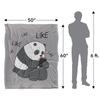 We Bare Bears Like Like Like Silky Supersoft Blanket