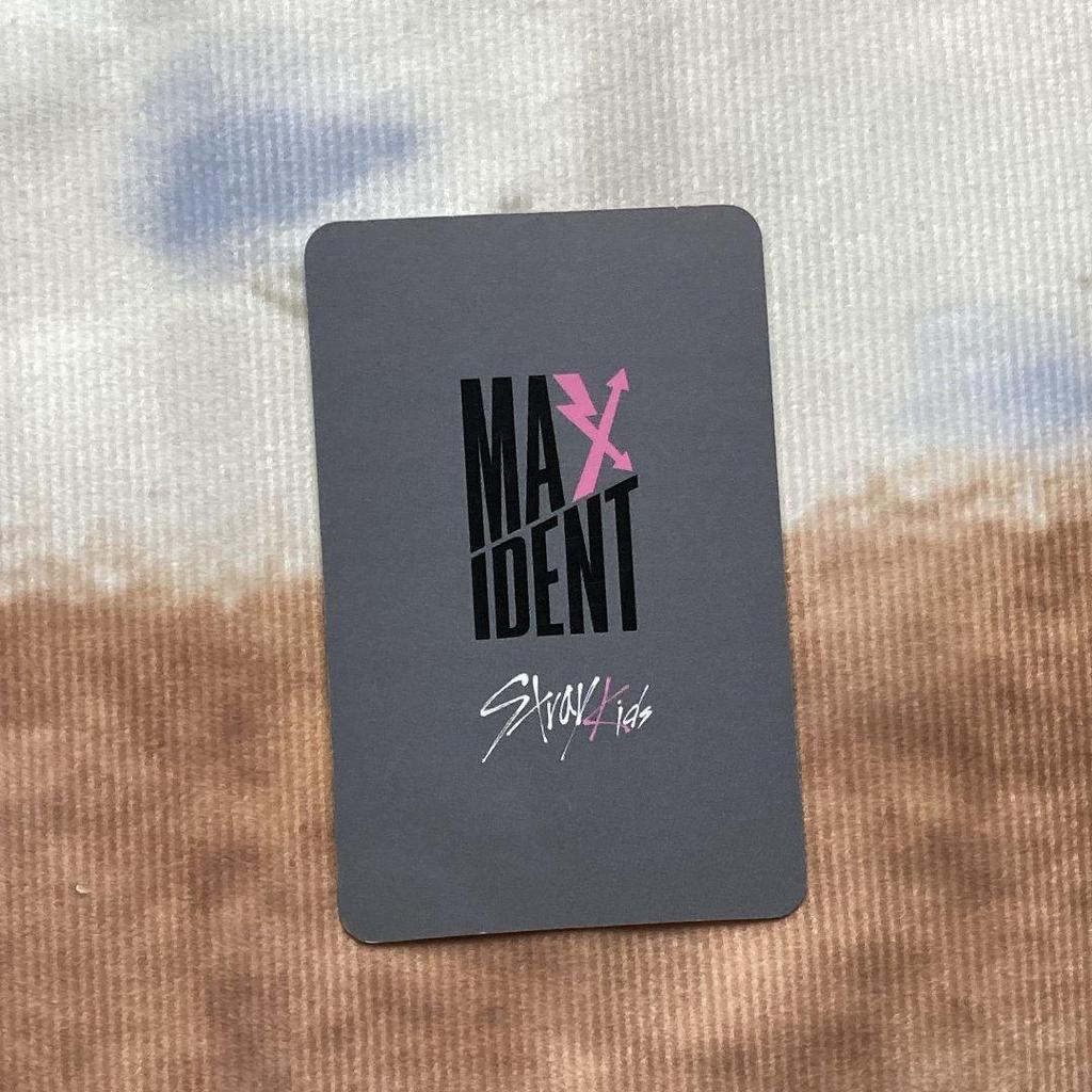 [USED] StrayKids MAXIDENT Stray Kids Bonus Trading Card Hyunjin
