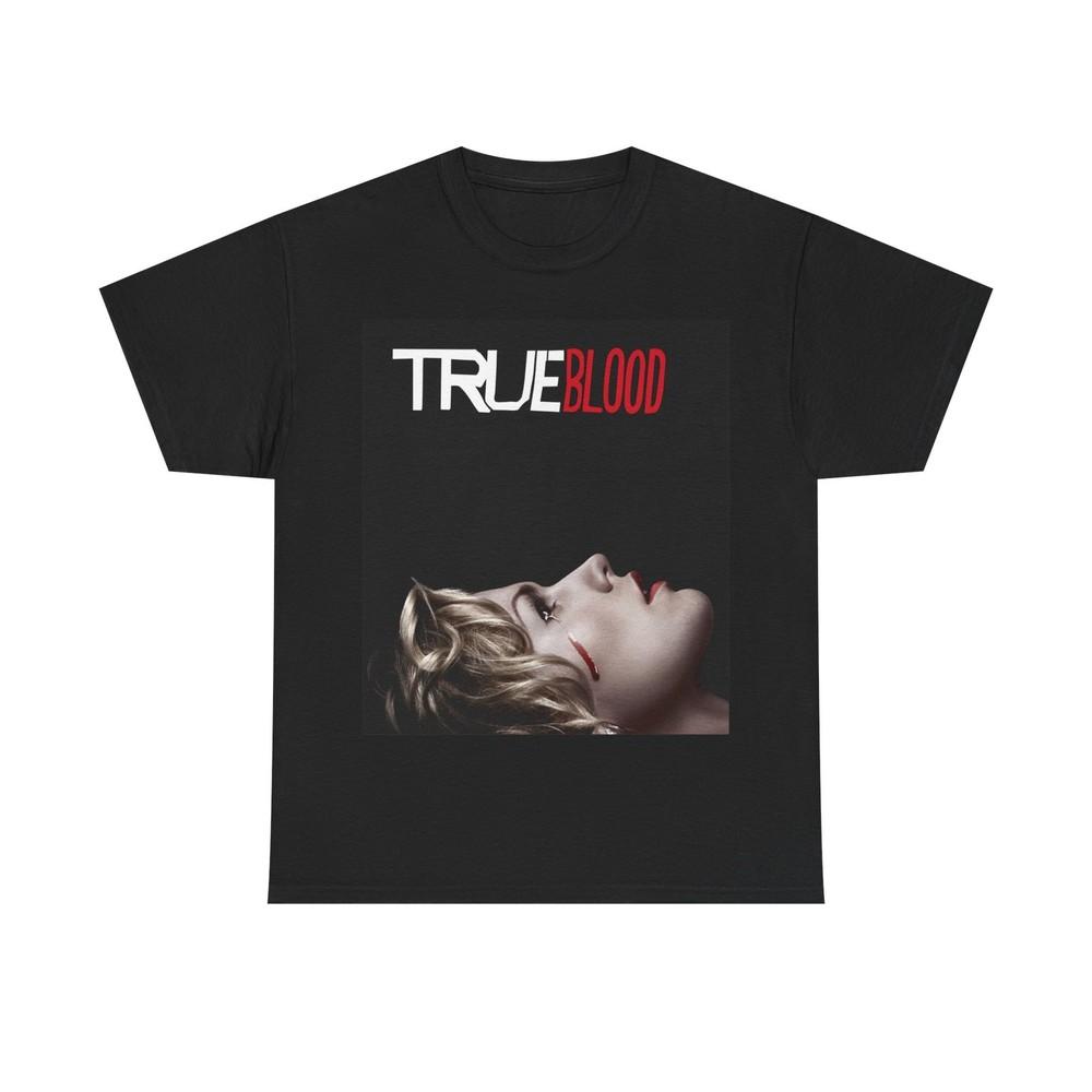 Trueblood Tv Show Shirt Vampire Horror Graphic Unisex Heavy Cotton Tee Unisex T-Shirt XXXL