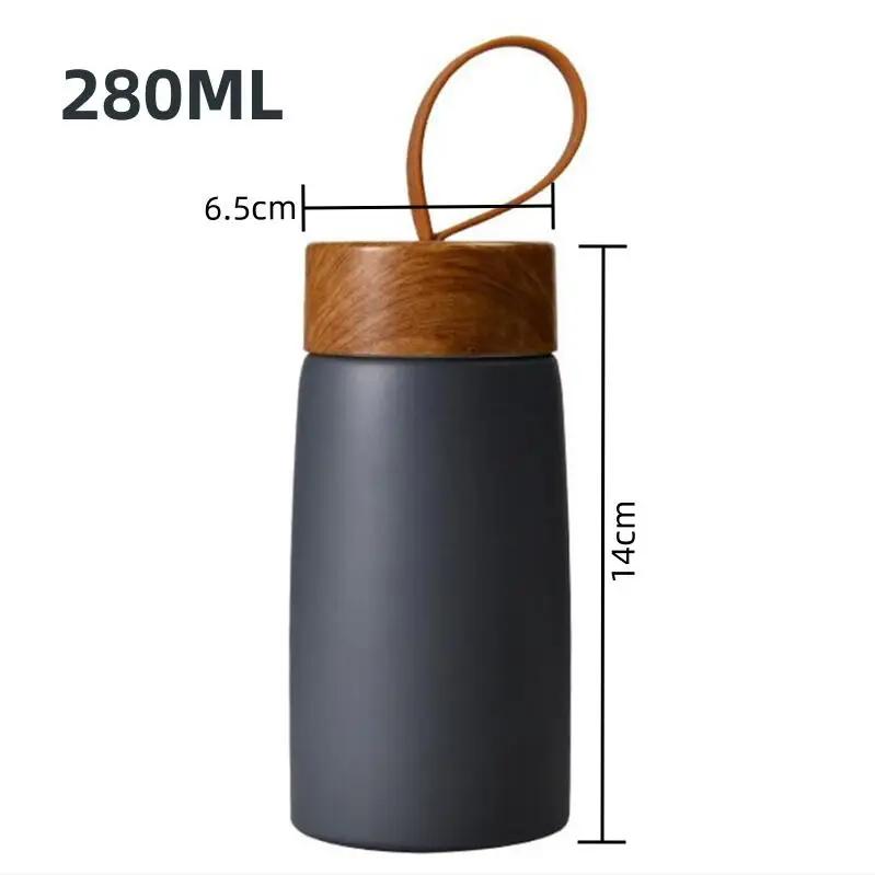 Insulated Coffee Mug 304 Stainless Steel Tumbler Water Thermos Vacuum Flask Mini Water Bottle Portable Travel Mug Thermal Cup