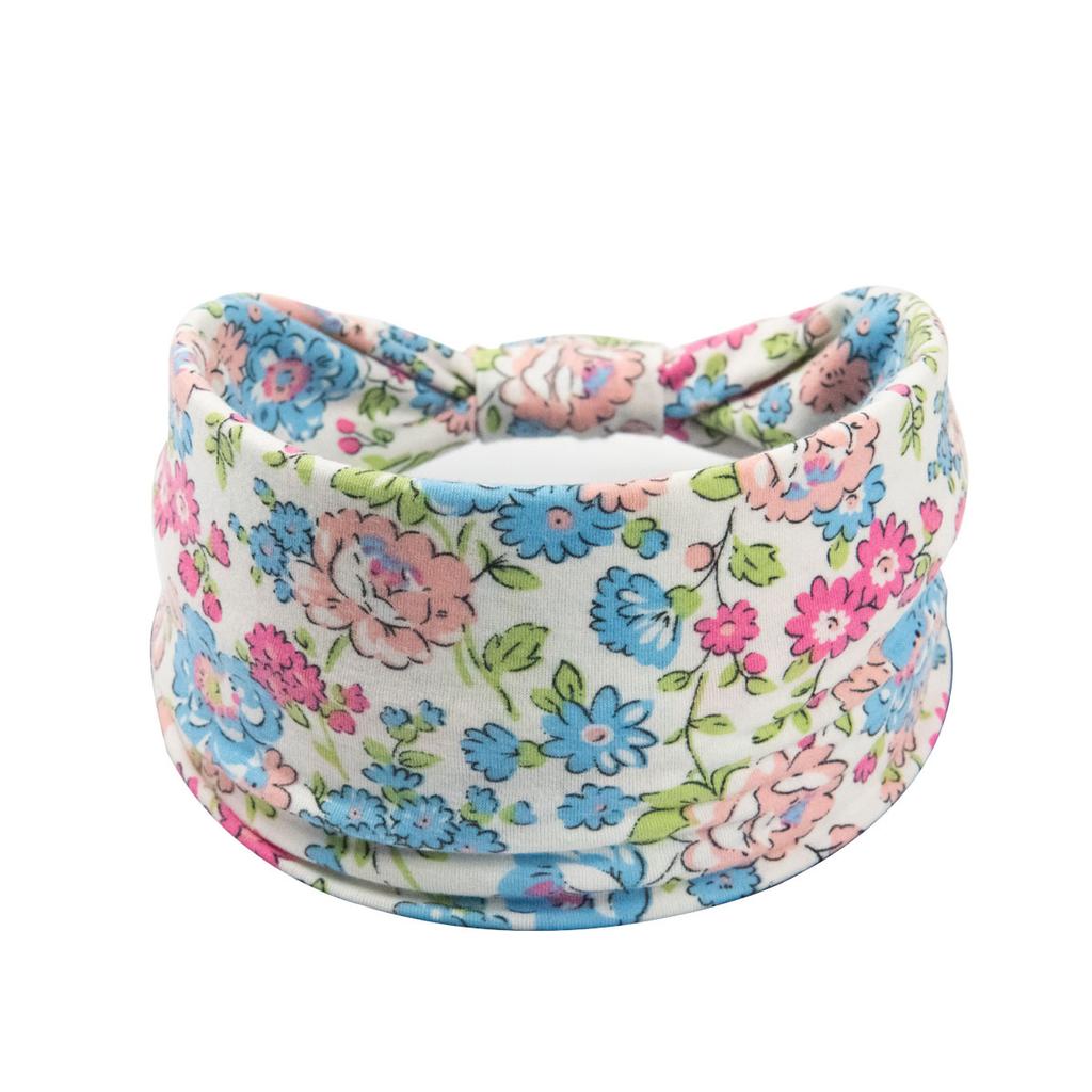 Bohemian Cashew Yoga Übung Stirnband Anti Schweiß und Feuchtigkeit Absorbieren Elastische Baumwolle Stirnband Knoten Stirnband