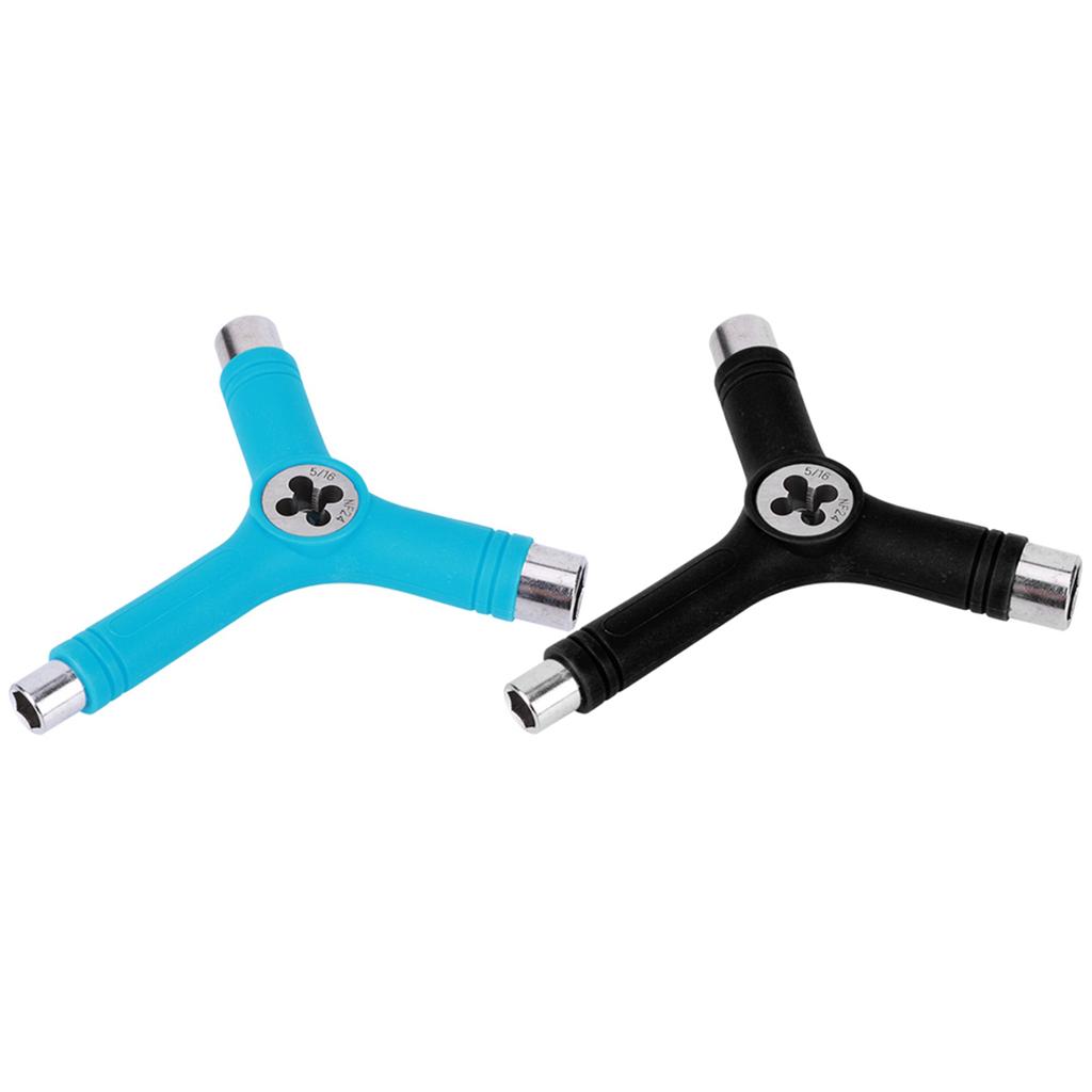 Y Type Multipurpose Five Functions Alloy Steel Wrench Professional Skateboard Tool