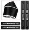 4PCS Carbon Fiber Car Sticker Auto Door Threshold Waterproof stickers For Mercedes Benz AMG GLE GLS CLS GLC CLA GLA Accessories OM8