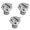 3pcs Camera Screws 3 8in Thread Quick Release Plate Mounting Screw for Photographic Equipment Stand Fill Light Stand