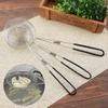 Strainer spoon Anti-scalding long handle Heat-resistant dishwasher safe Easy to clean filter