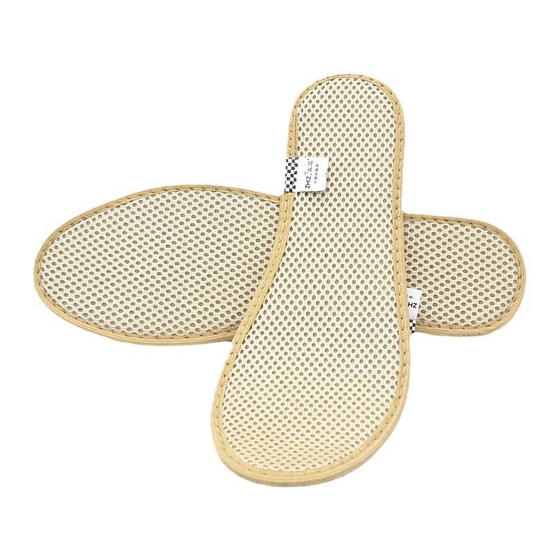 Nano Bamboo Charcoal Antibacterial Insoles - Deodorizing, Sweat-Absorbing, Anti-Mold, Breathable, All-Season.