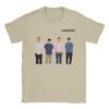 Casual Tshirt Beach Weezer Band Novelty T Shirts 100 Cotton Tee Shirt For Couple Y2k Basic Design Short Sleeve Tops