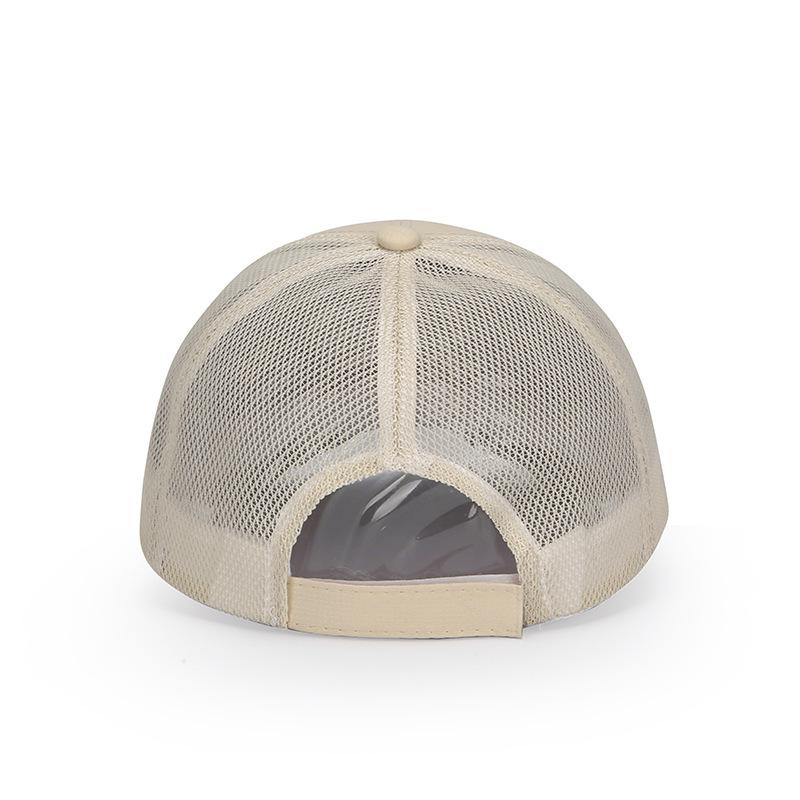 Net Cap Men's Spring Summer Baseball Cap Outdoor Fishing Cap Long Brim Breathable Mesh Cap