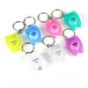 Mint-flavoured Waxed Toothpick-shaped Keyring Dental Floss Roll