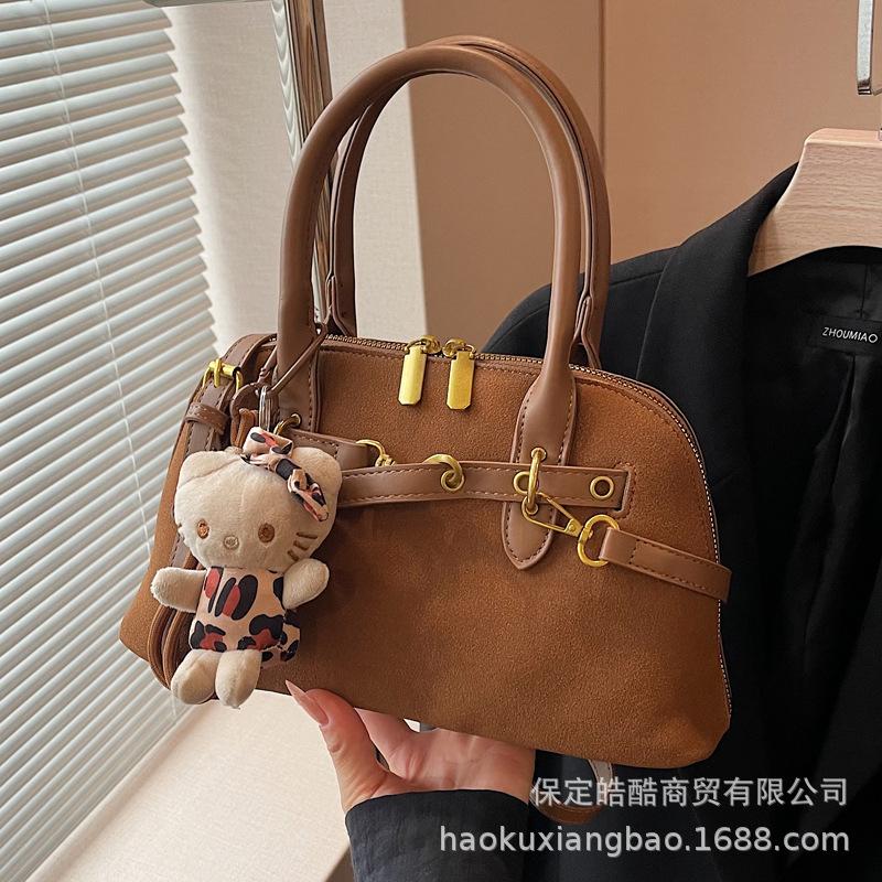 Premium Maillard Hand Bag Women's Autumn and Winter 2025 New Popular Fashion Versatile Shoulder Messenger Bag