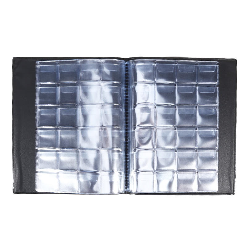 Vintage 240-Slot Coin Collection Album - Portable Penny Storage Book Holder for Collectors