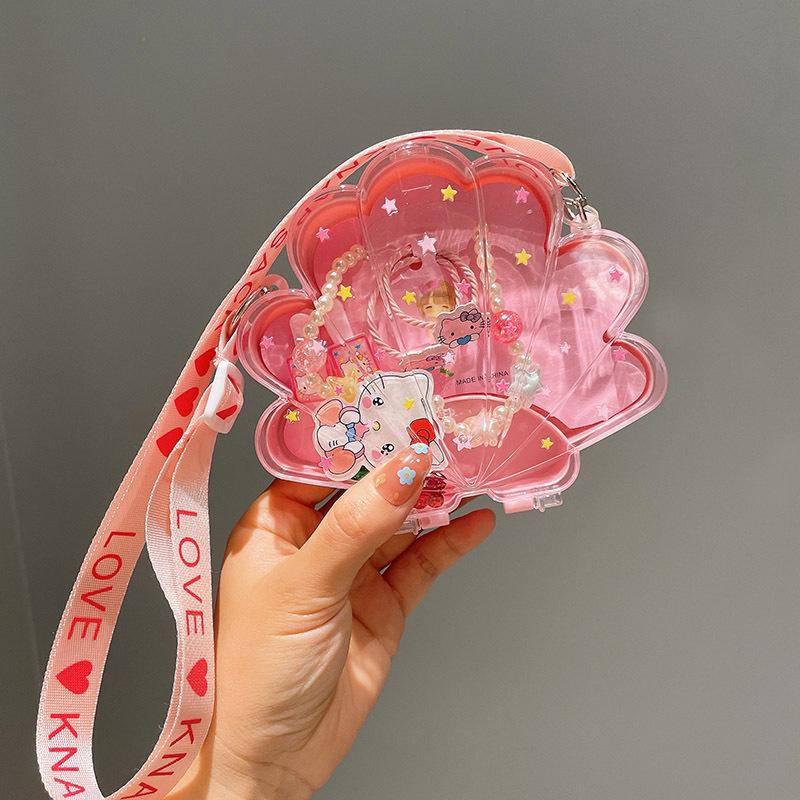 Coffret Cadeau Bijoux de Princesse pour Filles: Collier, Bracelet, Bague, Pince et Attache Cheveux