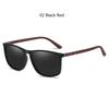 Luxury Vintage Square Polarized Sunglasses Men Women Fashion Travel Driving Fishing Anti-glare Sun Glasses TR90 Eyewear UV400