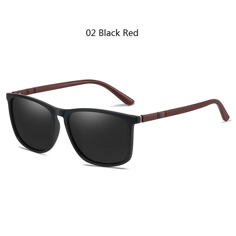 Luxury Vintage Square Polarized Sunglasses Men Women Fashion Travel Driving Fishing Anti-glare Sun Glasses TR90 Eyewear UV400