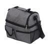 Lunch Bag 2 Deck Large Capacity Waterproof Leakage Proof Pockets Versatile Insulated Lunch Box for