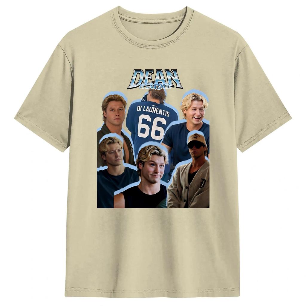 T-shirt in Cotone Garrett Graham 44 Fuori dal Campus per Uomo Estate Y2K Divertenti Magliette Novità Top Stampa Oversize