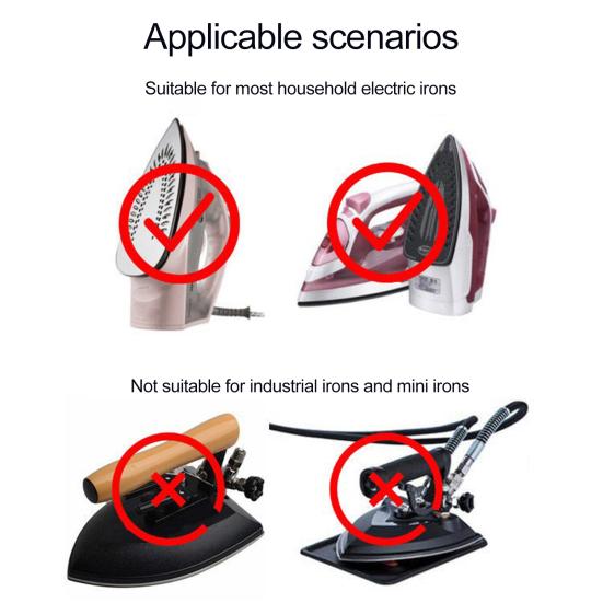 Iron Shoe Cover Heat Resistant Heavy Duty Electric Iron Plate Clothes Protector Non-Stick Ironing Shoe Sole Plate Ironing Accessories
