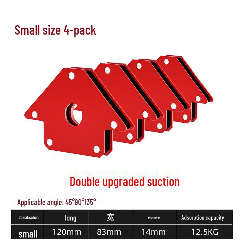 90° Electric Welding Magnet Fixture - Strong Magnetic Angle Locator
