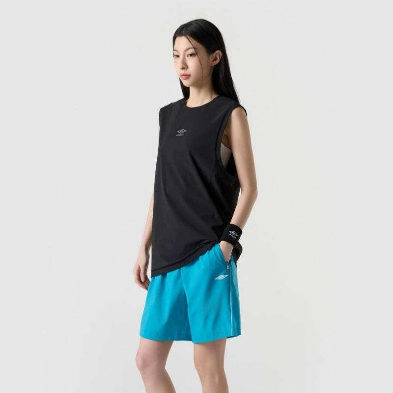 Umbro All Round Cooling TricoT Sleeveless T shirT Ur121ssl21 Blk