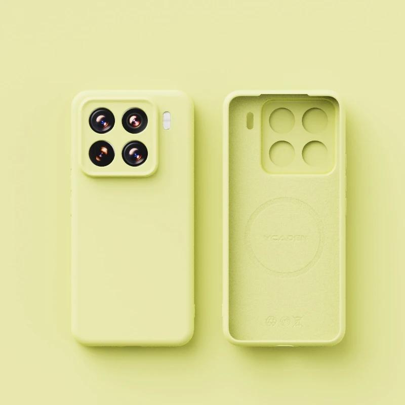Für Magsafe Flüssigsilikon Hülle Für Xiaomi 17T 17TPro Magnetisches Kabelloses Laden Matt Weiche Hülle Für MI17T Pro Skin Bumper