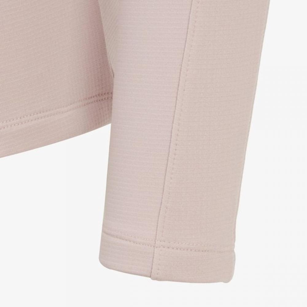 North Face Nt7lr82b Women S Andino Long Sleeve Top grayiSh Pink