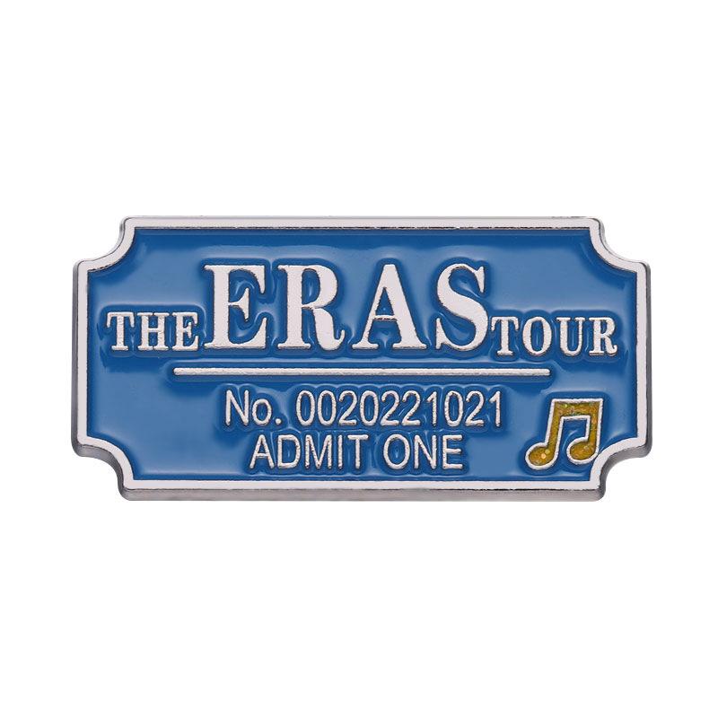 

Inspired Vintage Alloy Brooch With Letter Design Perfect For Taylor Fans Swift