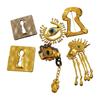 Zinc Zinc Alloy Devil's Eye Brooch Keyhole Shape Banquet Clothes Metal Pin  Clothes Accessories