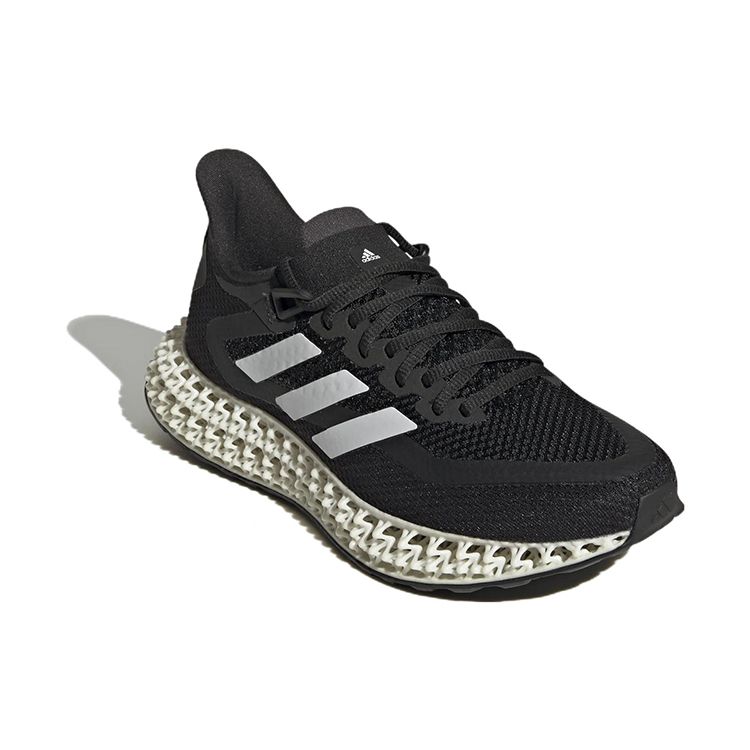 Adidas 4DFWD 2 Чорно-білі жіночі кросівки Core-Black Cloud-White Carbon GX9266