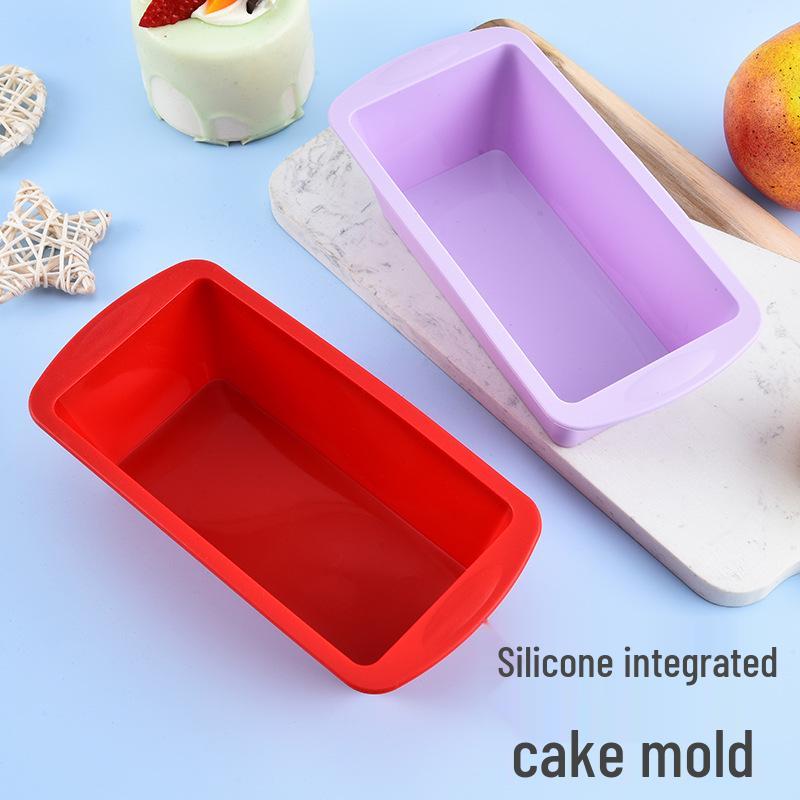 Food-Grade Silicone Bread and Cake Mold, Double-Ear Rectangular Toast Baking Mold