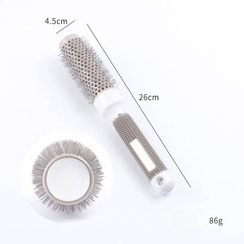 Women's Round Curly Hair Comb Salon Hair Styling Hairbrush Wet Dry Dual Use Hairdressing Combs Professional Rollers Tools