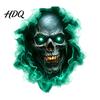 Adesivi Murali in PVC Tema Halloween Adesivo Teschio Horror Decalcomania Impermeabile Autoadesivi Decorazioni Artistiche per Casa Soggiorno Camera da Letto e Festa Adesivo