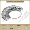 Soft Ring Size Measuring Tool - Accurate Finger Ruler for UK, Europe, Japan, Korea, Hong Kong