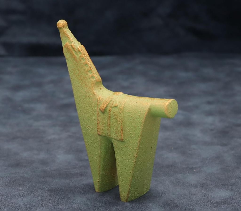 Takenaka Bronze 2026 Zodiac of the by Sculptor Sotaro Traditional Art and Craft "Year Horse" Saegusa, [Large Prosperity]