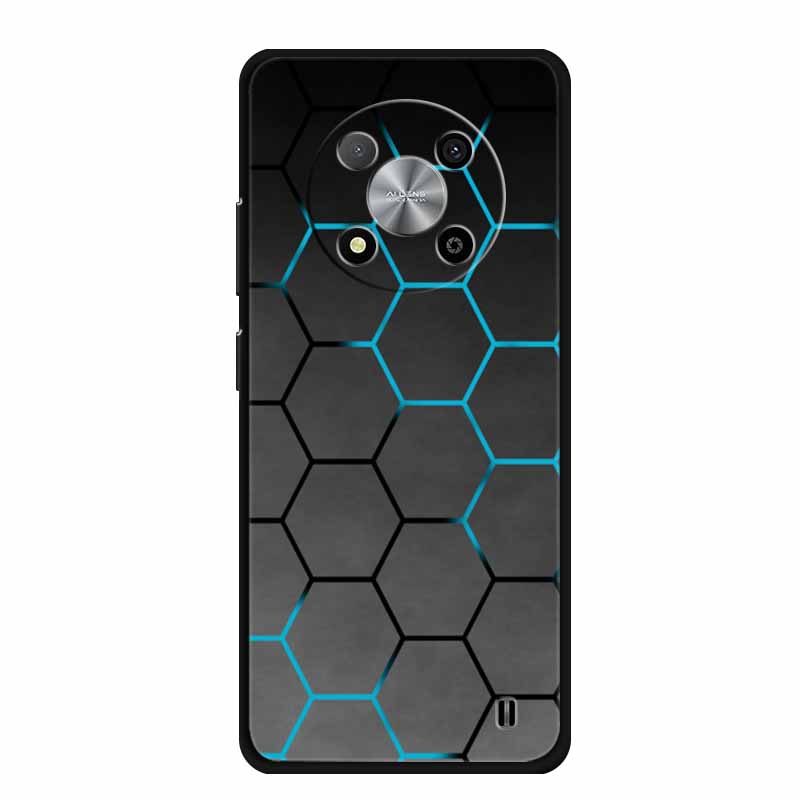 Custodia Per ZTE Blade A73 5G Lusso Morbido Silicone TPU Copri Telefono Per ZTE Blade A73 5G 7160N Cartoon Fiori Protettivi Nuovi Fundas