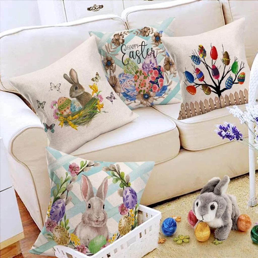 Easter Decoration Pillow Cover Decoration Indoor Atmosphere Decoration