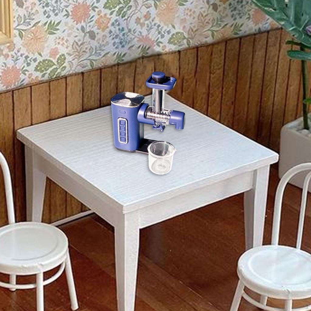 Dollhouse Juicer Model Accessory 1/12 Decoration Classic Photo Props Tiny Furniture Ornament