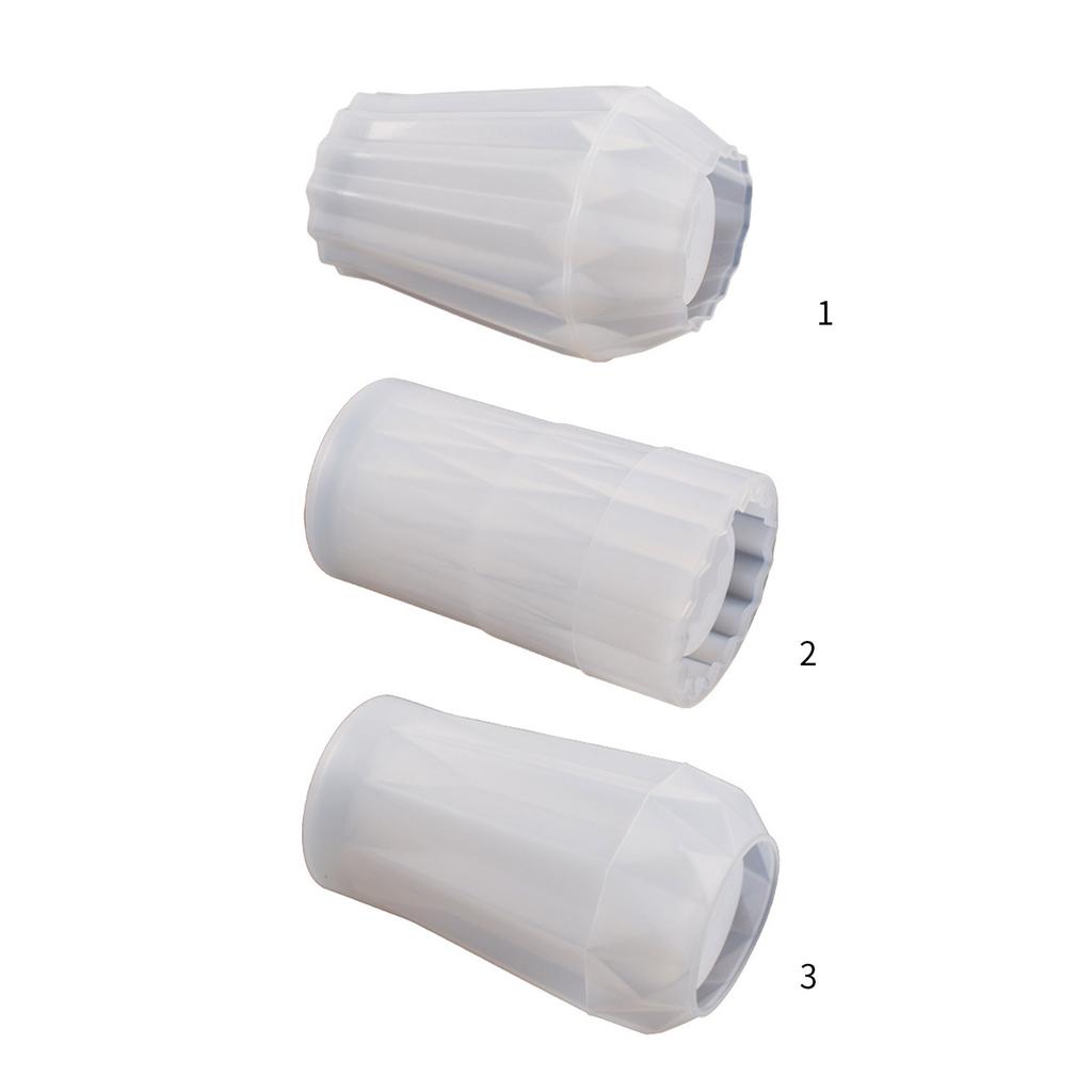 Silicone Resin Mold Flower Pot Vase Mould Epoxy Resin Casting Molds DIY Craft Concrete Mold Pen Holder Candlestick Mould