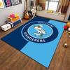 Wycombe Wanderers Logo Teppich geeignet als rutschfeste Matte für das Wohnzimmer oder das Schlafzimmer Sofa