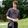 FILA Original Colorful Fashion Simple Classic Retro Large Logo Sports Trendy Casual Versatile Comfortable Loose Short Sleeve T-Shirt F51U619102FDY