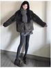 Woolen Retro Plaid High-Waisted A-Line Mini Skirt for Women - Autumn/Winter Hip-Hugging, Anti-Exposure, Versatile Design