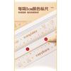 Stationery Geometry Ruler Set With Compass Iron Box For Students Exam Drawing