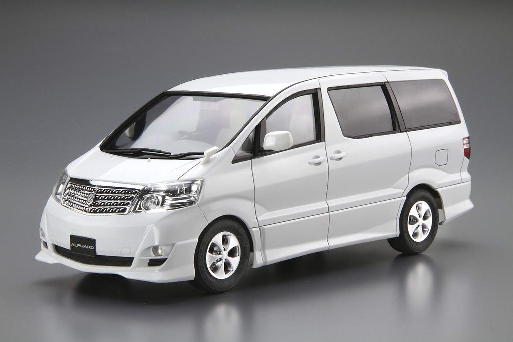 Aoshima Bunka Kyozai The Model Car Series 113 Toyota NH10W Alphard 2005 Plastic Model Kit Co., Ltd. (AOSHIMA) 1/24 No. G/V MS/AS